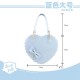 Sheep Puff Cookie Heart Bag(4th Reservation/11 Colours/2 Sizes/Full Payment Without Shipping)